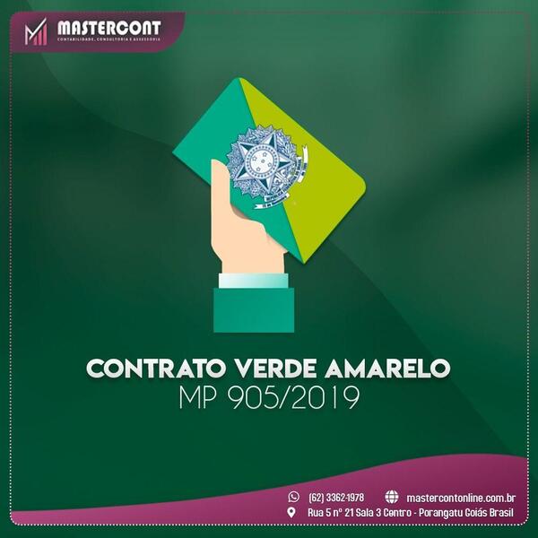 Contrato Verde Amarelo MP 905/2019