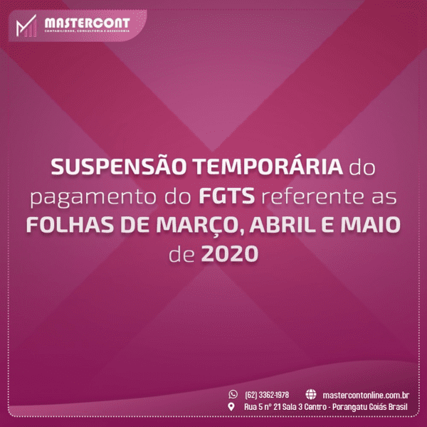 Suspensão Temporária do FGTS